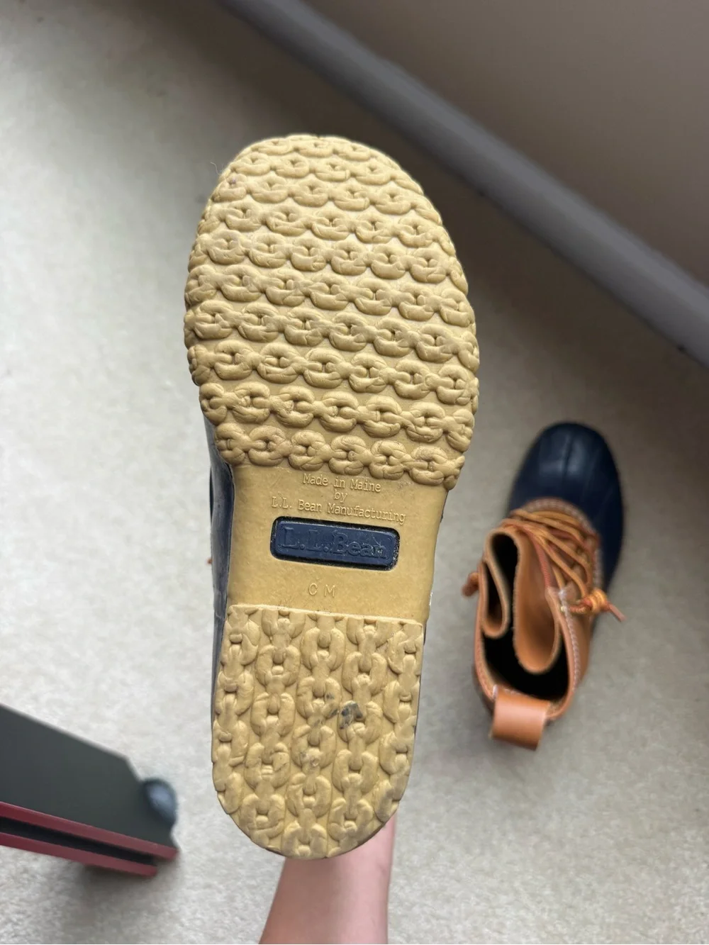 LL Bean Duck Boots - Lace Up Waterproof Style